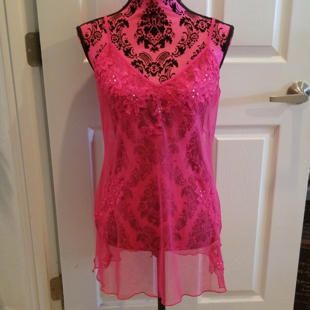 Victorias Secret Rhinestone BLING Lingerie Nightie